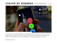 Tablet Screenshot of colourbynumbers.org